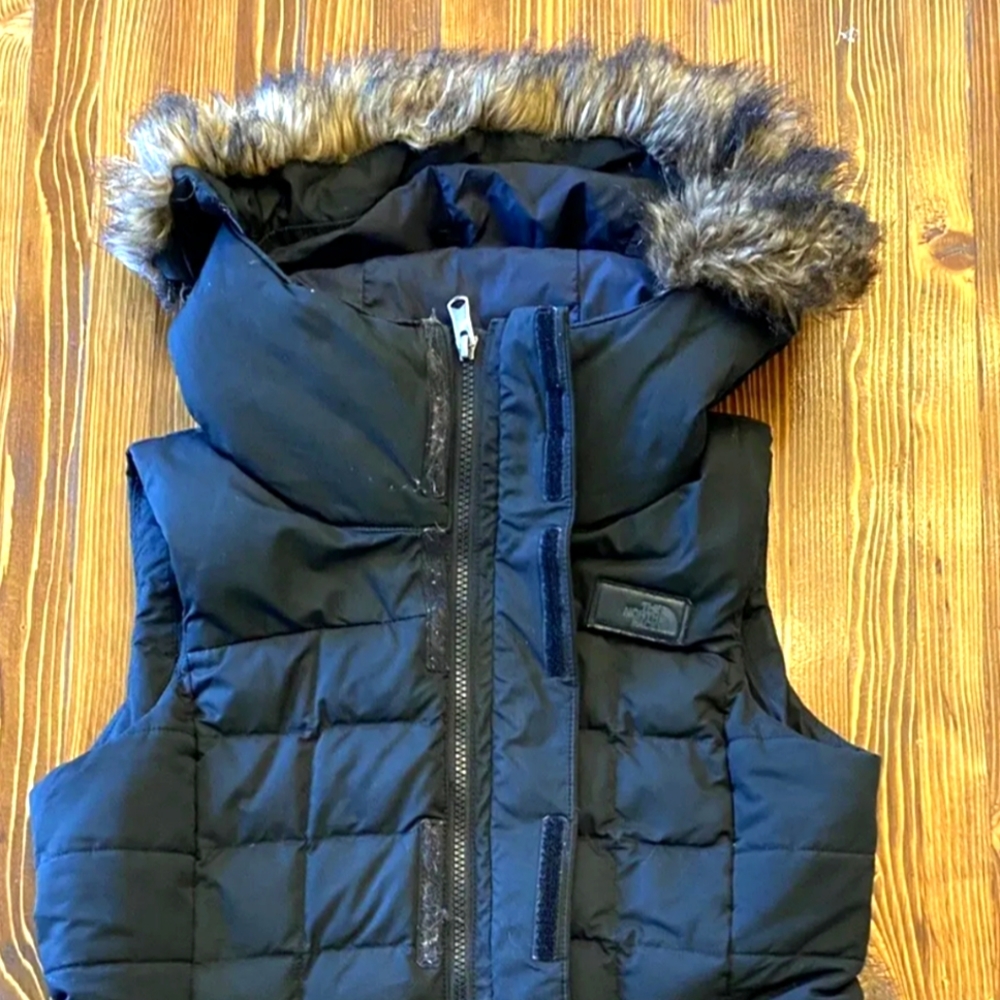 North face vest.